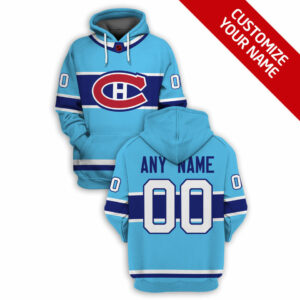 Nhl Montreal Canadiens Reverse Retro 3D Hockey Jerseys Personalized Name  Number