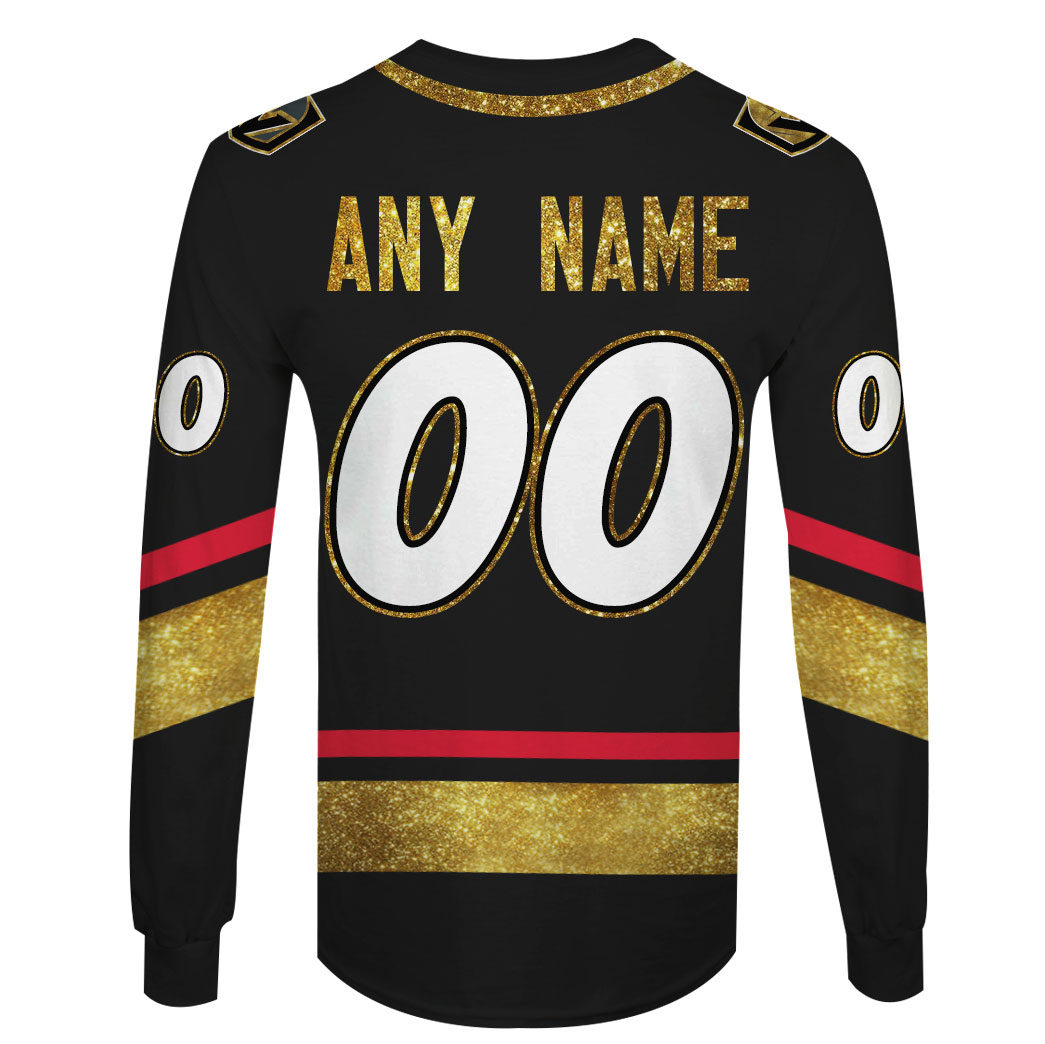 BEST NHL Vegas Golden Knights Reverse Retro Personalized Jersey