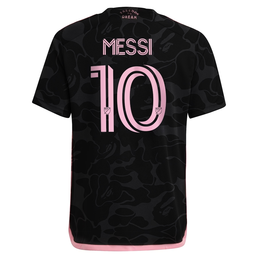 BAPE X INTER MIAMI X MESSI. The famous streetwear brand just dropped t